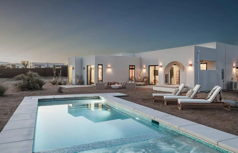 Mia Riad, California, USA These stunning desert dwellings are no mirage, Folly Joshua Tree, California, USA, Monument House, California, USA, Suzanne Somers’ desert compound, California, USA, The Cedar House, California, USA, Pobble House, Kent, UK, Mia Riad, California, USA, Tucson Mountain Retreat, Arizona, USA, Dancing Light House, Arizona, USA, Arroyo House, Nevada, USA, Casa Caldera, Arizona, USA, Shapeshifter, Nevada, USA