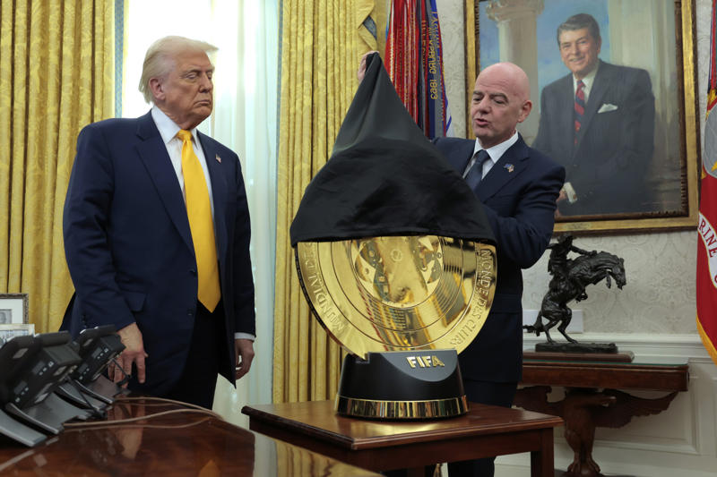 The Club World Cup The 2026 World Cup task force, The Club World Cup, Will the US be ready to host the 2026 World Cup?, Travel ban, Trump and his "51st state", Mexico's answer, View of the US Travel Association, Coping with millions of visitors, Unacceptable visa waiting time, Department of State and FBI to step in, "America will welcome the world", Overstaying their welcome, Host cities in Canada, A tournament money spinner, Arriving on time, Delayed?