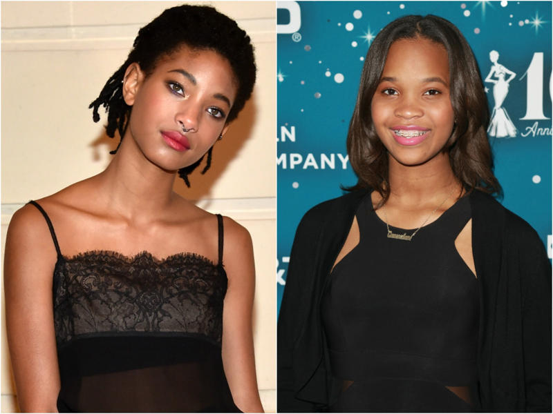 Willow Smith - Quvenzhané Wallis Rachel McAdams, Madonna - Carrie-Anne Moss, Rachael Leigh Cook - Anna Paquin, Alan Cumming - Kenneth Branagh, Matt Damon - Sam Worthington, Charlie Hunnam - Jamie Dornan, Emily Blunt - Scarlett Johansson, Anne Hathaway - Rachel McAdams, Emma Roberts - Ashley Benson, Jennifer Lawrence - Jennifer Jason Leigh, Emma Watson - Emma Stone, Hugh Jackman - Daniel Craig, Kevin Hart - Brandon T. Jackson, Al Pacino, Angela Bassett - Halle Berry, Lindsay Lohan - Heather Graham, Matthew McConaughey - Kurt Russell, Jennifer Hudson - Gabourey Sidibe, Michael B. Jordan - Corey Hawkins, Reese Witherspoon - Neve Campbell, Sarah Michelle Gellar - Elisa Donovan, Selena Gomez - Demi Lovato, Jake Gyllenhaal - Joel Kinnaman, Chiwetel Ejiofor - Andrew Scott, Willow Smith - Quvenzhané Wallis, Zendaya - Alexandra Shipp