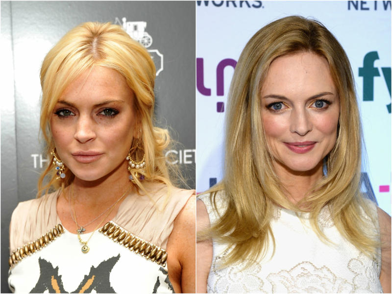 Lindsay Lohan - Heather Graham Rachel McAdams, Madonna - Carrie-Anne Moss, Rachael Leigh Cook - Anna Paquin, Alan Cumming - Kenneth Branagh, Matt Damon - Sam Worthington, Charlie Hunnam - Jamie Dornan, Emily Blunt - Scarlett Johansson, Anne Hathaway - Rachel McAdams, Emma Roberts - Ashley Benson, Jennifer Lawrence - Jennifer Jason Leigh, Emma Watson - Emma Stone, Hugh Jackman - Daniel Craig, Kevin Hart - Brandon T. Jackson, Al Pacino, Angela Bassett - Halle Berry, Lindsay Lohan - Heather Graham, Matthew McConaughey - Kurt Russell, Jennifer Hudson - Gabourey Sidibe, Michael B. Jordan - Corey Hawkins, Reese Witherspoon - Neve Campbell, Sarah Michelle Gellar - Elisa Donovan, Selena Gomez - Demi Lovato, Jake Gyllenhaal - Joel Kinnaman, Chiwetel Ejiofor - Andrew Scott, Willow Smith - Quvenzhané Wallis, Zendaya - Alexandra Shipp