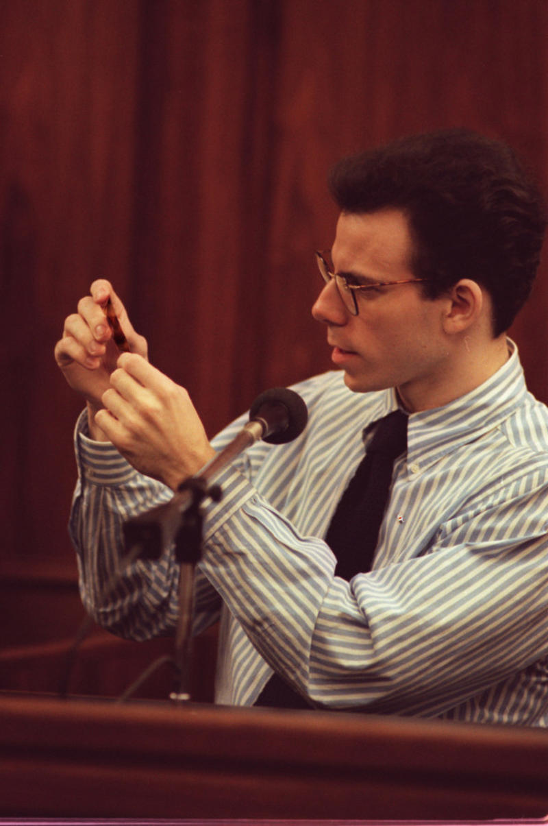 More allegations of abuse Who are the Menendez brothers?, Crime scene, First court appearances, Nationwide notoriety, Sensational accusations, Physical assault, Mistrial, More allegations of abuse, The shots fired, Marriages, Legal appeals, Case review, Real-life case, New court hearing