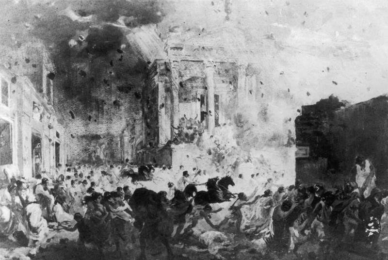 Eruption of Mount Vesuvius in 79 CE September 11 attacks, 1906 San Francisco earthquake, Portuguese colonial war, Hurricane Floyd, Eruption of Mount Vesuvius in 79 CE, The Great Famine (1845-1852), World War II evacuation of women and children in Germany, 1979 Mississauga train derailment, Operation Solomon, Grand Forks flooding, 2002 European floods, 2016 Fort McMurray wildfire, Hurricane Rita, 2021 Kabul airlift, Hurricane Gustav, Hurricane Irene, Typhoon Hagupit, Kincade Fire in 2019