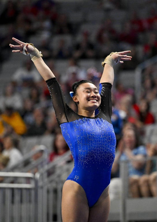 Radiant photos illustrate the style evolution in women’s gymnastics