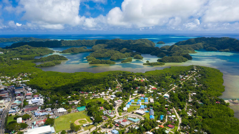 Palau Saint Barthélemy, Saint Pierre and Miquelon, Guernsey, Turks and Caicos Islands, Vatican City, Marshall islands