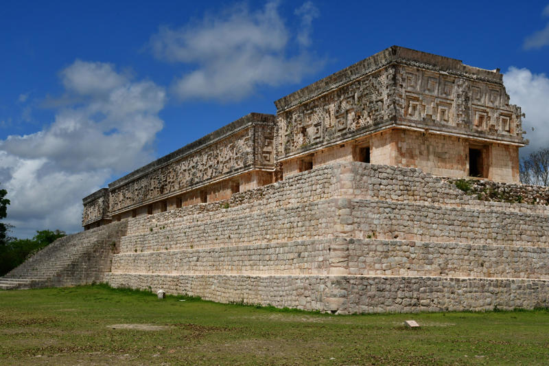 Chichen Itza, Mexico, Tulum, Mexico, Palenque, Mexico, Uxmal, Mexico, Becan, Mexico, Caracol, Belize, Tikal, Guatemala, Mayapan, Mexico, El Mirador, Guatemala, Quiriguá, Guatemala, Copán, Honduras, Yaxchilan, Mexico, Yaxha, Guatemala, Calakmul, Mexico, Tazumal, El Salvador
