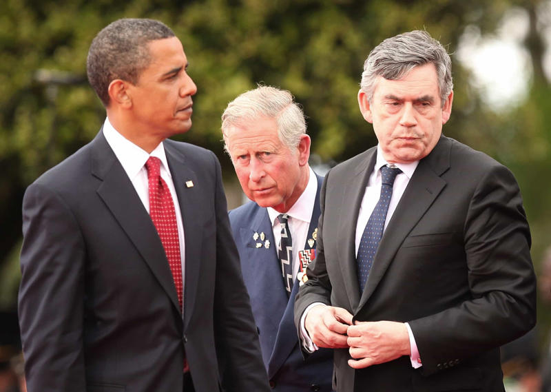 Part of the conversation The royals and the Eisenhowers, Nixon shows Prince Charles the White House front yard, The PM and the Prince, Ivory Coast patrol, Getting down to business, The Prince in India, The Prince down under, A candid with the Kohls, The future monarch and the Mitterrand, The Mandela effect, It's a bird, it's a plane, it's a Bush!, Putin and the Prince, Charles the peacemaker, Part of the conversation, Old friends having fun, Talks in the Oval Office, Charles and the Chancellor, Charles and Trump