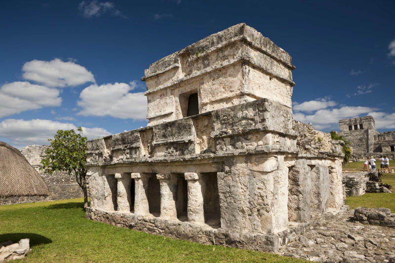 Chichen Itza, Mexico, Tulum, Mexico, Palenque, Mexico, Uxmal, Mexico, Becan, Mexico, Caracol, Belize, Tikal, Guatemala, Mayapan, Mexico, El Mirador, Guatemala, Quiriguá, Guatemala, Copán, Honduras, Yaxchilan, Mexico, Yaxha, Guatemala, Calakmul, Mexico, Tazumal, El Salvador