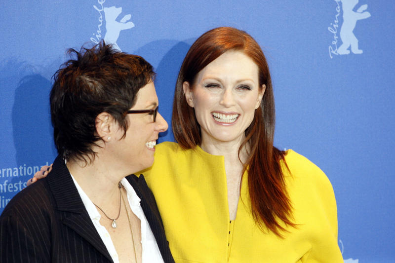 'The Kids Are All Right' (2010) Vocal advocate for LGBTQ rights, An open-minded mom, She has attended many pride parades, Actress, advocate, writer, An unbreakable bond, A star in his movie debut, A driving force for Ford, 'Freeheld' (2015), 'Maps to the Stars' (2014), Positive reception for 'Maps to the Stars', 'The Kids Are All Right' (2010), 'Chloe' (2009), 'The Private Lives of Pippa Lee' (2009), 'The Hours' (2002), Praise for 'The Hours', 'Psycho' (1998)