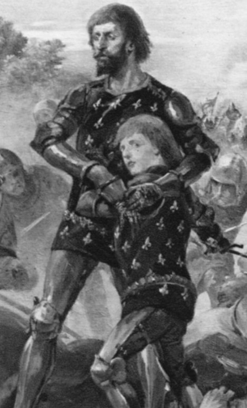 Battle of Poitiers Claim to two thrones, Edward's first battle, Battle of Crécy, Siege of Calais, Black Death, Battle of Poitiers, Spanish chapter, The Black Prince's Ruby, Siege of Limoges, Edward lost one of his two sons, Why was Prince Edward known as the Black Prince?