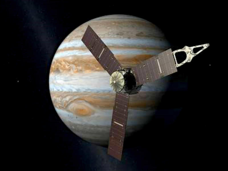 Juno arrives at Jupiter!, Jupiter's swirling clouds, "Clyde's Spot", Deep view, Tumultuous sight, Spiraling storm, Atmospheric conditions, Inside out, Northern latitudes, Juno approaches Jupiter, Headed towards Jupiter, Launch day looms, Reaching the launchpad, Juno passes the test