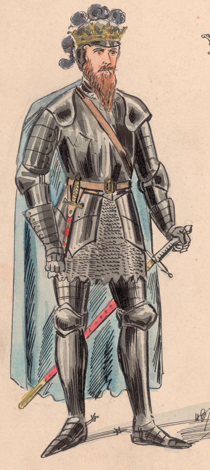 Why was Prince Edward known as the Black Prince? Claim to two thrones, Edward's first battle, Battle of Crécy, Siege of Calais, Black Death, Battle of Poitiers, Spanish chapter, The Black Prince's Ruby, Siege of Limoges, Edward lost one of his two sons, Why was Prince Edward known as the Black Prince?