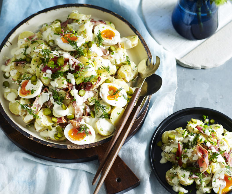 Ingredients, Which potatoes are best for this French potato salad?, How to store potatoes, More potato salad recipes