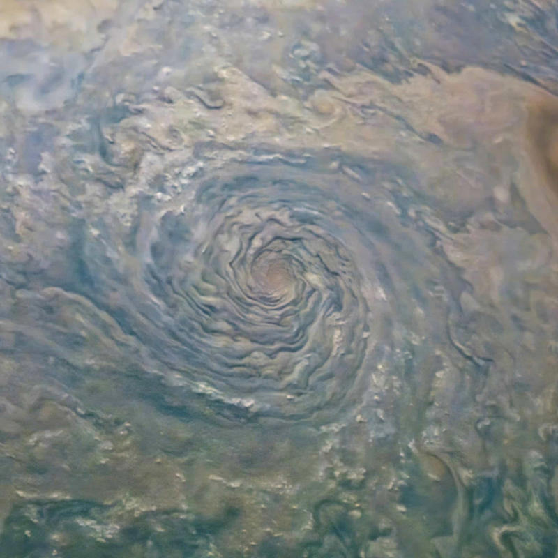 Juno arrives at Jupiter!, Jupiter's swirling clouds, "Clyde's Spot", Deep view, Tumultuous sight, Spiraling storm, Atmospheric conditions, Inside out, Northern latitudes, Juno approaches Jupiter, Headed towards Jupiter, Launch day looms, Reaching the launchpad, Juno passes the test