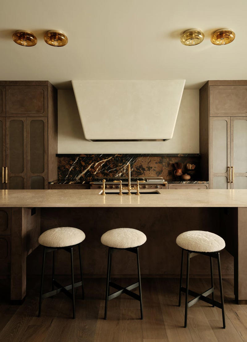 Warmer Neutrals, Deep, Moody Colors, “Muddy” Pastels, Pockets of Bold Color
