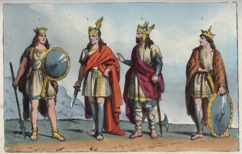 The Early Middle Ages, Myth and legend, The "long haired kings", Battle of Tolbiac, Conversion to Christianity, Codification of Salic law (Lex Salica), Clovis' death, Clotaire I (c. 497 CE - 561 CE), Internal struggles, Childebert II (570 CE - 595/6 CE), Clotaire II (584 CE -629 CE), Clovis II (633 CE - 657 CE), Battle of Tertry (687 CE), Kings of Francia, Merovingian legacy