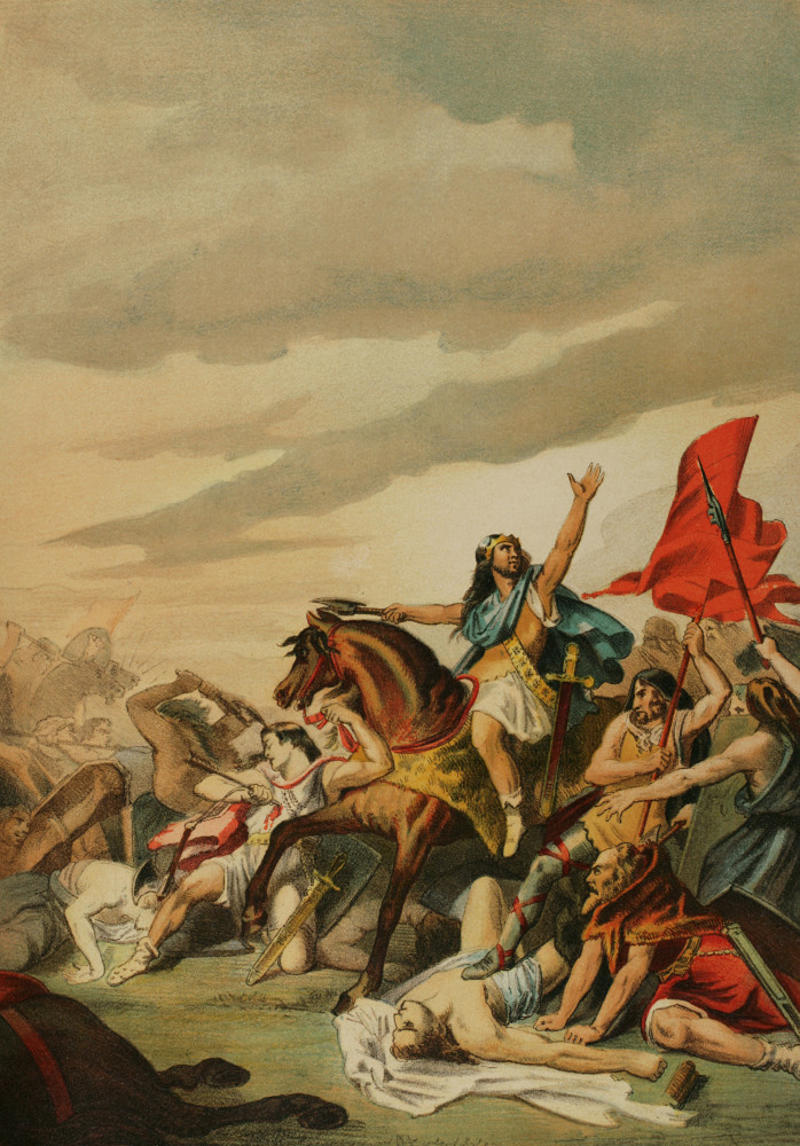 The Early Middle Ages, Myth and legend, The "long haired kings", Battle of Tolbiac, Conversion to Christianity, Codification of Salic law (Lex Salica), Clovis' death, Clotaire I (c. 497 CE - 561 CE), Internal struggles, Childebert II (570 CE - 595/6 CE), Clotaire II (584 CE -629 CE), Clovis II (633 CE - 657 CE), Battle of Tertry (687 CE), Kings of Francia, Merovingian legacy