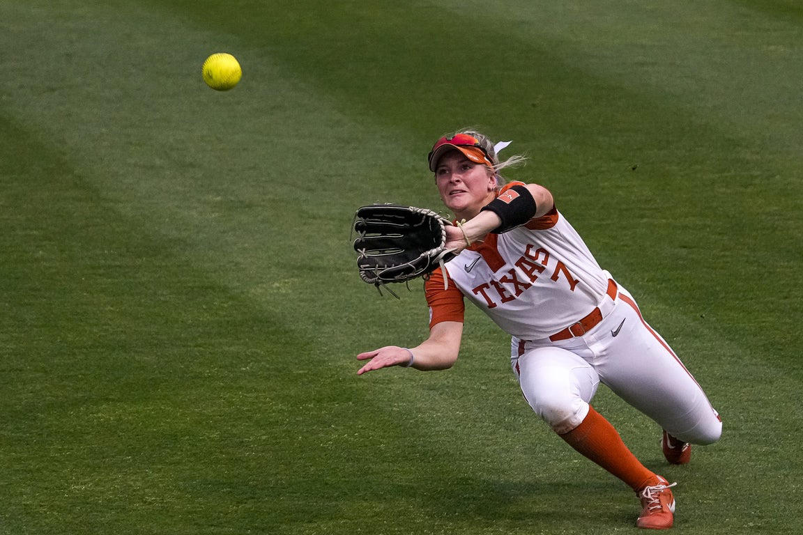 The powerful Texas Longhorns women's college softball team, in photos