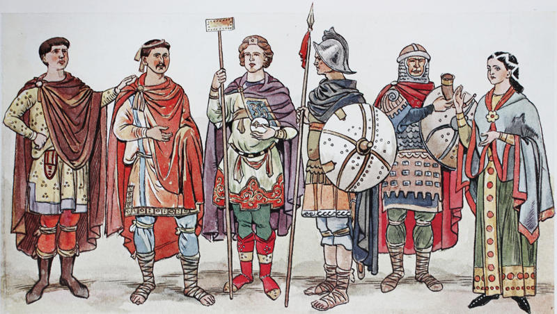 The Early Middle Ages, Myth and legend, The "long haired kings", Battle of Tolbiac, Conversion to Christianity, Codification of Salic law (Lex Salica), Clovis' death, Clotaire I (c. 497 CE - 561 CE), Internal struggles, Childebert II (570 CE - 595/6 CE), Clotaire II (584 CE -629 CE), Clovis II (633 CE - 657 CE), Battle of Tertry (687 CE), Kings of Francia, Merovingian legacy