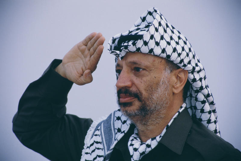 Yasser Arafat Yasser Arafat, Josip Broz Tito, Tsar Alexander II, Abraham Lincoln, Queen Victoria, Pope John Paul II, Adolf Hitler, Charles de Gaulle, King Zog I, Fidel Castro