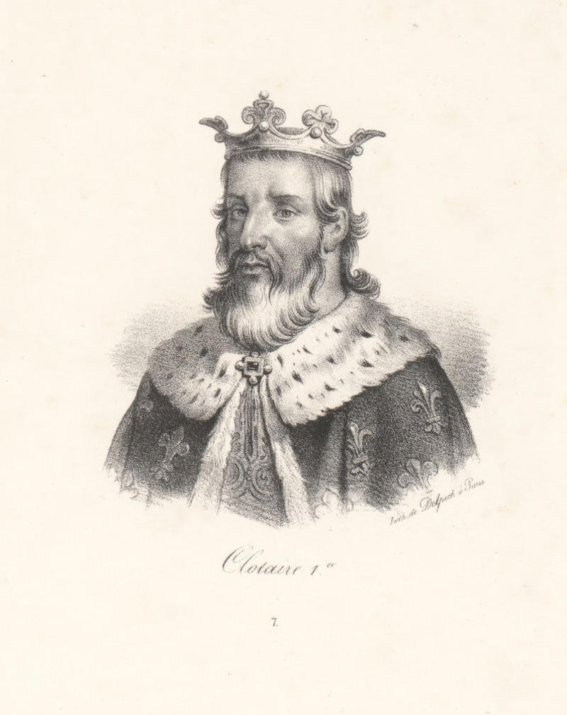 The Early Middle Ages, Myth and legend, The "long haired kings", Battle of Tolbiac, Conversion to Christianity, Codification of Salic law (Lex Salica), Clovis' death, Clotaire I (c. 497 CE - 561 CE), Internal struggles, Childebert II (570 CE - 595/6 CE), Clotaire II (584 CE -629 CE), Clovis II (633 CE - 657 CE), Battle of Tertry (687 CE), Kings of Francia, Merovingian legacy