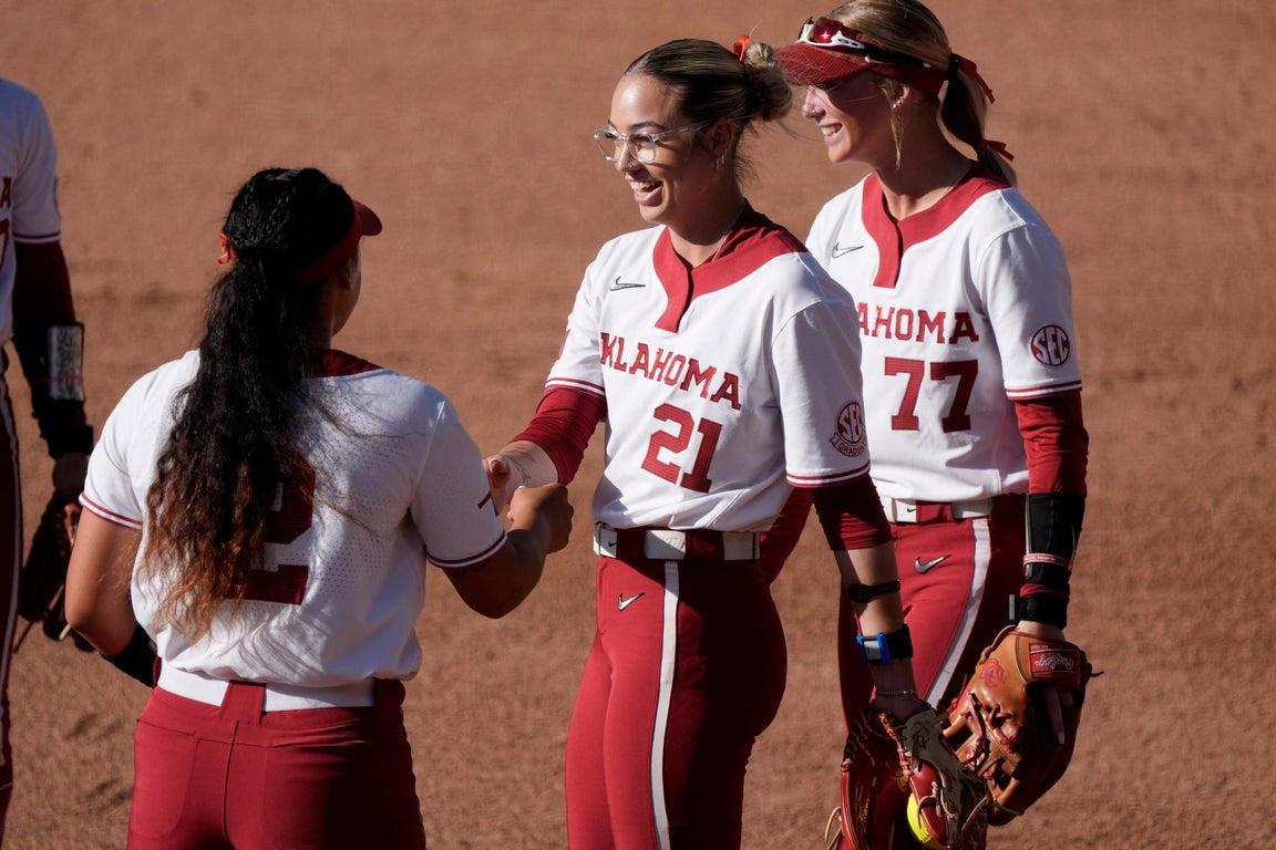 Our top photos from Friday's NCAA softball tournament action