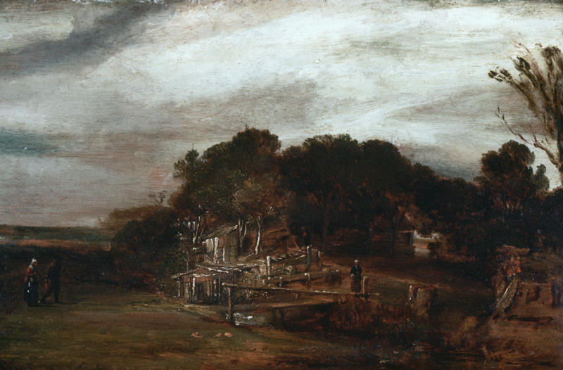 'Landscape with Cottages' by Rembrandt van Rijn 'Rest on the Flight into Egypt' by Titian, 'Portrait of a Lady' by Gustav Klimt, 'The Concert' by Johannes Vermeer, 'Portrait of the Duke of Wellington' by Francisco de Goya, 'Mona Lisa' by Leonardo da Vinci, 'Landscape with Cottages' by Rembrandt van Rijn, 'Beach at Scheveningen in Stormy Weather' by Vincent van Gogh, 'A Lady and Gentleman in Black' by Rembrandt van Rijn, 'The Scream' by Edvard Munch, 'Saint Jerome Writing' by Caravaggio, 'Francis Bacon' by Lucian Freud, 'Congregation Leaving the Reformed Church at Nuenen' by Vincent van Gogh