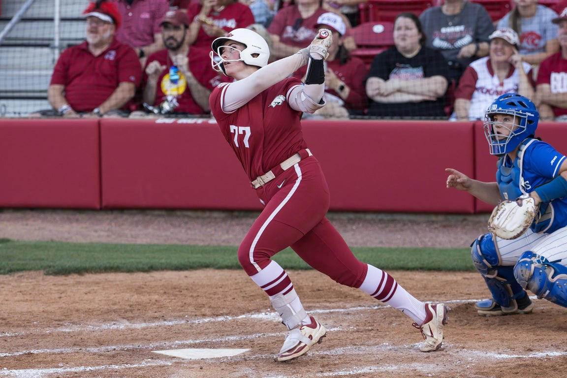 Our top photos from Friday's NCAA softball tournament action
