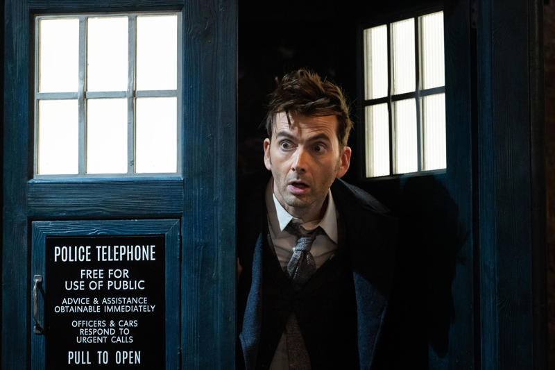 Colin Baker, Paul McGann, Peter Davison, Sylvester McCoy, William Hartnell, Patrick Troughton, Peter Capaldi, Jodie Whittaker, Christopher Eccleston, Jon Pertwee, Matt Smith, Tom Baker, And the winner is... David Tennant 