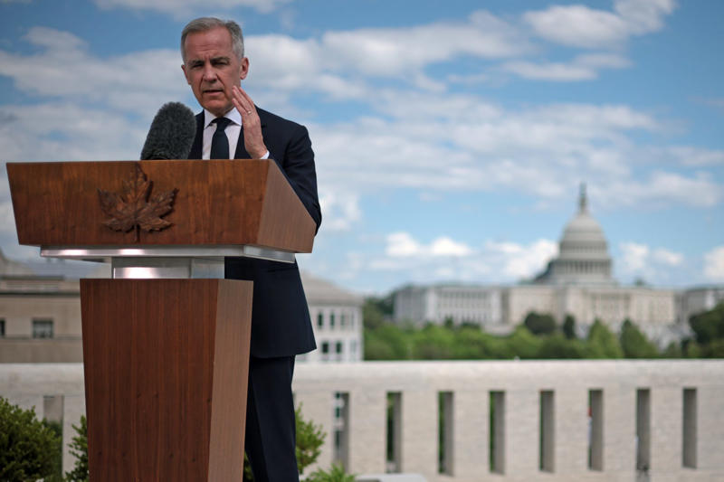 Carney’s visit to Washington was promising What we know about the issues Canada is facing, Rising unemployment and shrinking exports, Canadian output is expected to trend downward, Trade issues will hit the labor market, Exports will drop by a lot this quarter, Tariff troubles decreased exports to the US, Exports to the United States dropped, Total exports only dropped slightly, Canada found other trade partners, A huge rise in exports elsewhere, The second-largest jump ever recorded, Imports from the US also decreased, The results of Trump’s trade war, A drop and Canada’s trade surplus, What will happen next?