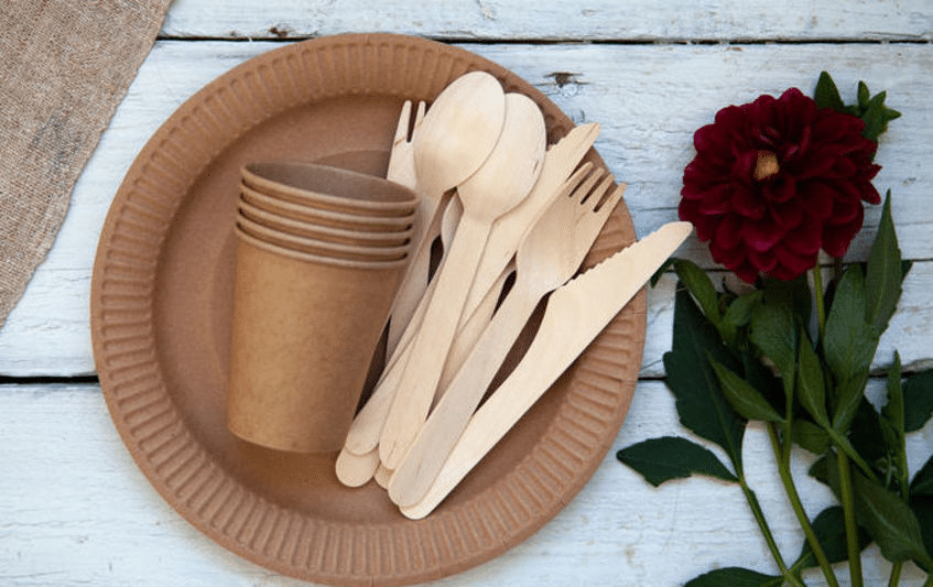 #4: Biodegradable Cutlery #1: Biodegradable Plastic Bags, #3: Biodegradable Coffee Cups, #4: Biodegradable Cutlery, #6: Biodegradable Sanitary Products, #7: Biodegradable Packaging Peanuts, #9: Biodegradable Food Containers, #10: Biodegradable Straws, #12: Biodegradable Balloons, #13: Biodegradable Glitter, #15: Biodegradable Toothbrushes, #16: Biodegradable Pens, #18: Biodegradable Clothing, #19: Biodegradable Detergent Pods