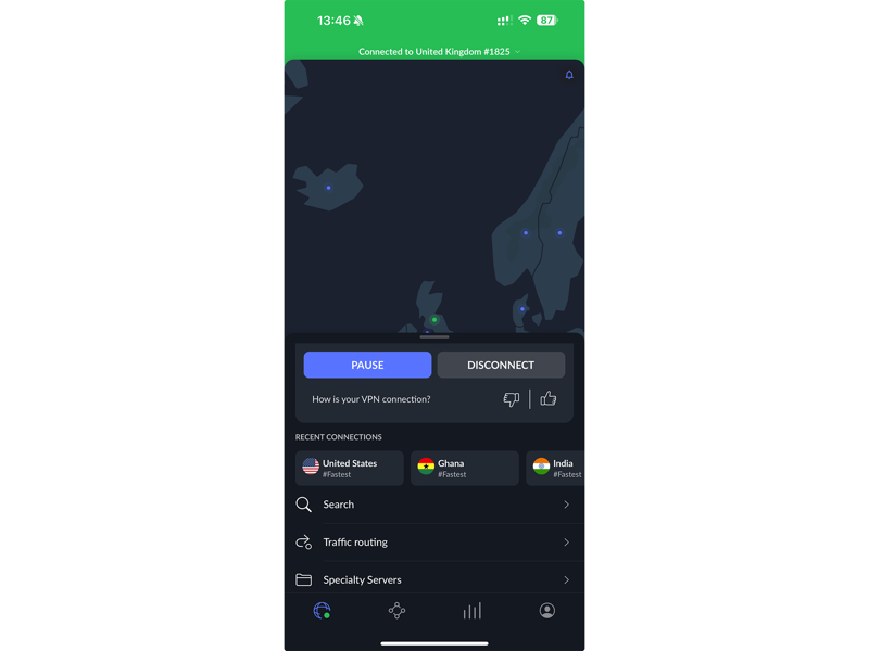 The best NordVPN deals, How I tested , NordVPN: Pricing and plans , NordVPN: Privacy and features , NordVPN: Logging, NordVPN: Performance and speed , NordVPN: iOS and Android apps, NordVPN for streaming , NordVPN Support, Your questions on NordVPN answered, Should you download NordVPN?, Is NordVPN legal in the UK?, What’s the downside of NordVPN?, Can I use NordVPN for free in the UK?, How much does NordVPN cost? , NordVPN vs Surfshark: Which is better?, How I tested NordVPN in full, Why you can trust IndyBest reviews