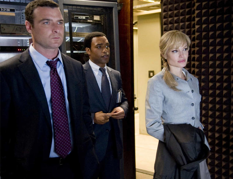Evelyn Salt in ‘Salt’ (2010) Kyle Pratt in ‘Flightplan’ (2005), Evelyn Quan Wang in 'Everything Everywhere All at Once' (2022), Evelyn Salt in ‘Salt’ (2010), Jane Bodine in ‘Our Brand Is Crisis’ (2015), Ellen Ripley in the ‘Alien’ series, Murph in ‘Interstellar’ (2014), Jess in ‘Secret in Their Eyes’ (2015), Kate in ‘Overboard’ (2018), Captain Phasma in ‘Star Wars: The Force Awakens’ (2015), Zula in ‘Conan The Destroyer’ (1984), M in the ‘James Bond’ films, Alicia Clark in ‘The Paper’ (1994), Hobson in ‘Arthur’ (2011), Paula in ‘The 40-Year-Old Virgin’ (2005)