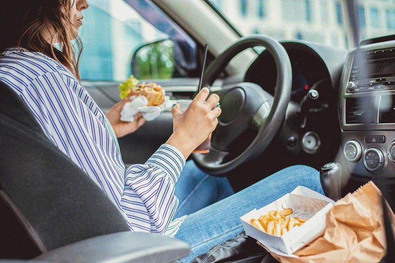 Avoid Eating or Drinking in the Car, Wipe Up Spills as Soon as They Happen, Keep Cleaning Supplies in the Car, Manage Trash, Vacuum the Car Interior Weekly, Use Floor Mats, Avoid Clutter, Use Idling Time Proactively, Watch What Passengers Bring Into the Car, Avoid Smoking, Clean the Exterior Too, Maintain a Cleaning Routine, About the Experts