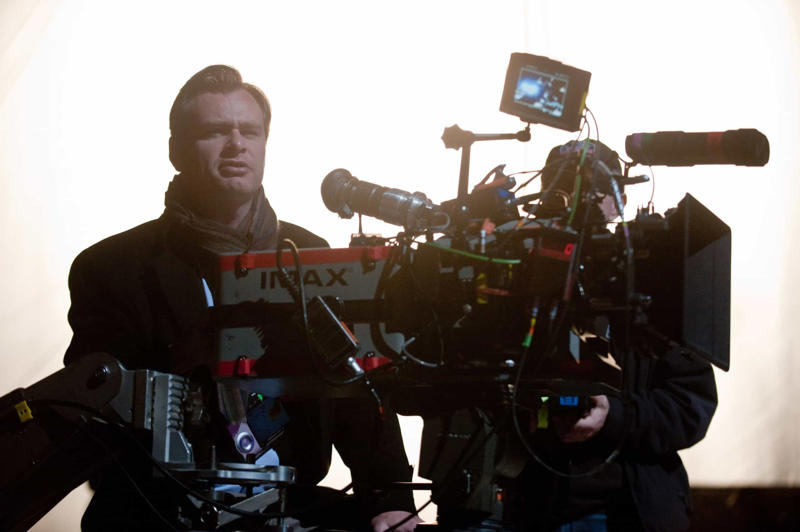 'The Hateful Eight' (2015): a 145-year-old Martin guitar, 'Skyfall' (2012): a centenary Bazaar shop, 'The Dark Knight' (2008): an IMAX camera, 'The Dark Knight Rises' (2012): another IMAX camera, 'Con Air' (1997): the Sands Casino, 'Bad Boys II' (2003): a mansion, 'Furious 7' (2015): nine Lykan Hypersport cars, 'The Outlaws' (2021): a Banksy, 'The Master' (2012): a historic toilet, 'Twister' (1996): blocks of the town of Wakita, 'The Fugitive' (1993): a train and a bus, 'Blade: Trinity' (2004): a US0,000 camera, 'The Sacrifice' (1986) : a whole house, 'The General' (1923): a locomotive
