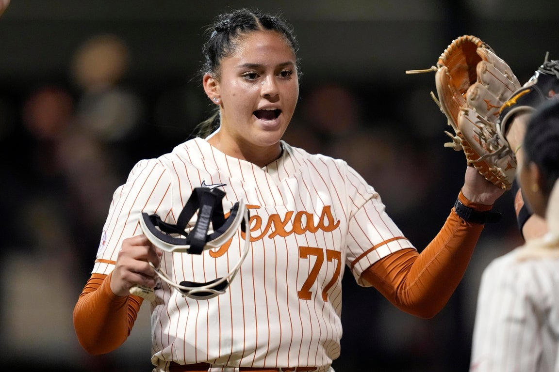 The emotion of NCAA softball, in photos