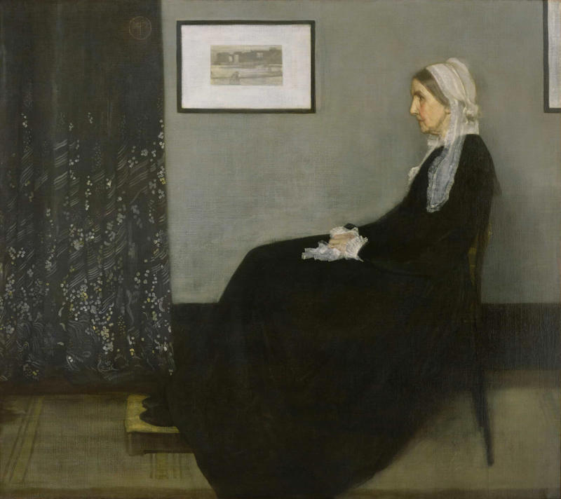 'Whistler's Mother' 'Mona Lisa', 'The Storm on the Sea of Galilee', 'Bal du moulin de la Galette', 'Salvator Mundi', 'The Last Supper', 'Girl with a Pearl Earring', 'Las Meninas', 'The Fighting Temeraire', 'Impression, Sunrise', 'Whistler's Mother', 'The Starry Night', 'The Hay Wain', 'Arnolfini Portrait', 'A Sunday Afternoon on the Island of La Grande Jatte'