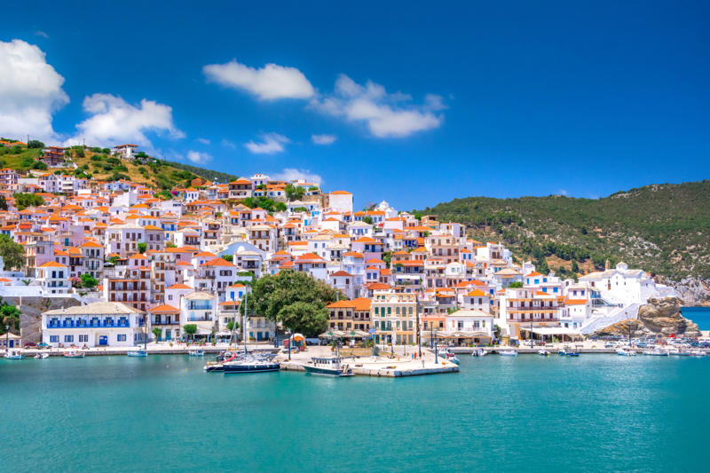 Sign up to The Getaway newsletter , Most crowded holiday destinations , Most tourists per square km , Most overnight stays , Where can I visit instead?, Logrono , Least crowded holiday destinations , Skopelos, Least per square km , Estepona , Least overnight stays