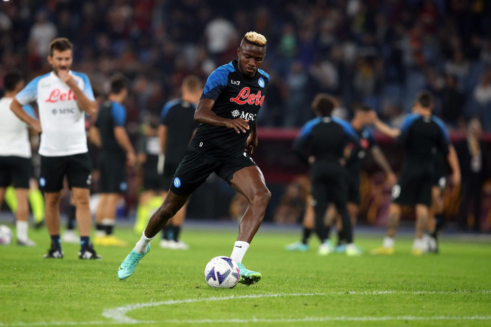 50. Victor Osimhen – £59.5 million – Galatasaray 25. Joško Gvardiol, 24. Kalidou Koulibaly, 22. Jordan Henderson, 21. Roberto Firmino, 20. Marcos Alonso, 18. Joselu, 17. Gabriel Martinelli, 16. Victor Osimhen, 14. Leon Goretzka, 13. Edin Džeko, 12. Bruno Fernandes, 10. Theo Hernández, 9. Didier Drogba, 8. Alphonso Davies, 6. Mohamed Salah, 5. Keylor Navas, 4. Antonio Valencia, 3. Riyad Mahrez, 2. Luka Modrić, 1. Jamie Vardy