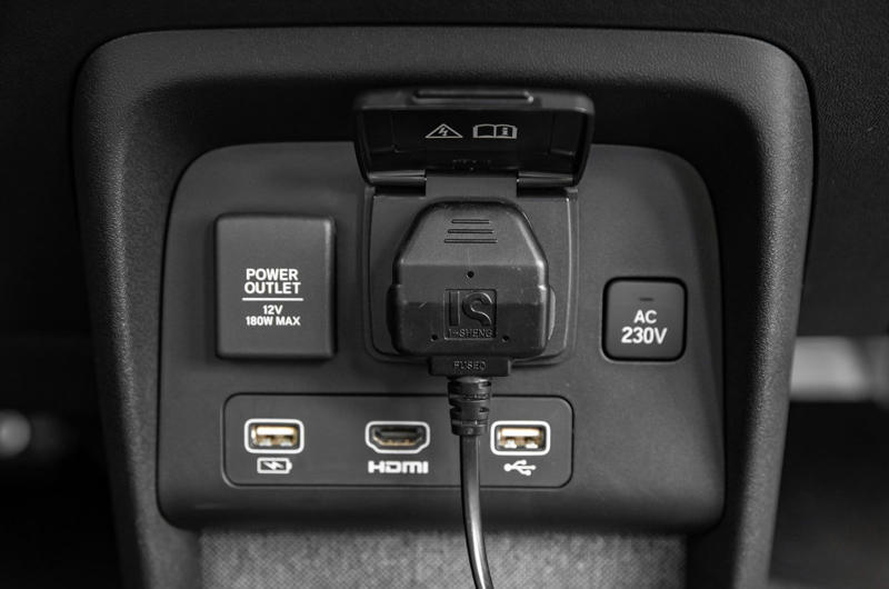 Power outlet Larger batteries, Smaller wheels, Rapid charging ability, More powerful motors, Longer charging cable, Locking charge point, Massaging seats, Safety tech packages, Battery heat pump, Additional warranty, Parking assist, Side airbags, Apple CarPlay and Android Auto, Car mats, Power outlet, Extra seats, Double floor storage, Preconditioning, Panoramic roof