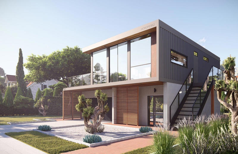 Stylish container homes that won't break the bank, The Brooklyn: from £34,000 (k), The Jupiter: from £37,720 (.2k), The Anchor: from £58,100 (.8k), The Saturn: from £58,205 (.9k), Modern Farmhouse: from £63,800 (k), The Empty Nester: from £71,700 (.9k), Happy Twogether: from £76,500 (.9k), The Helm: from £136,000 (0.5k), HO3 model: from £228,000 (6k), HO4 model: from £297,100 (2.3k)