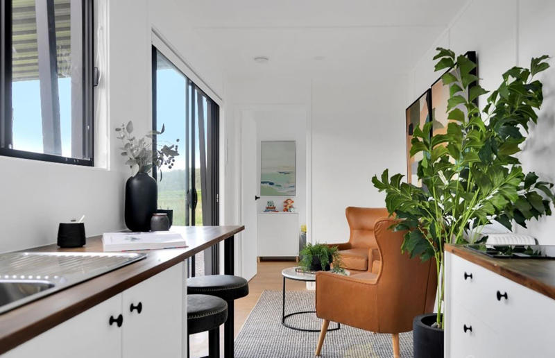 The Brooklyn: from £34,000 ($43k) Stylish container homes that won't break the bank, The Brooklyn: from £34,000 (k), The Jupiter: from £37,720 (.2k), The Anchor: from £58,100 (.8k), The Saturn: from £58,205 (.9k), Modern Farmhouse: from £63,800 (k), The Empty Nester: from £71,700 (.9k), Happy Twogether: from £76,500 (.9k), The Helm: from £136,000 (0.5k), HO3 model: from £228,000 (6k), HO4 model: from £297,100 (2.3k)