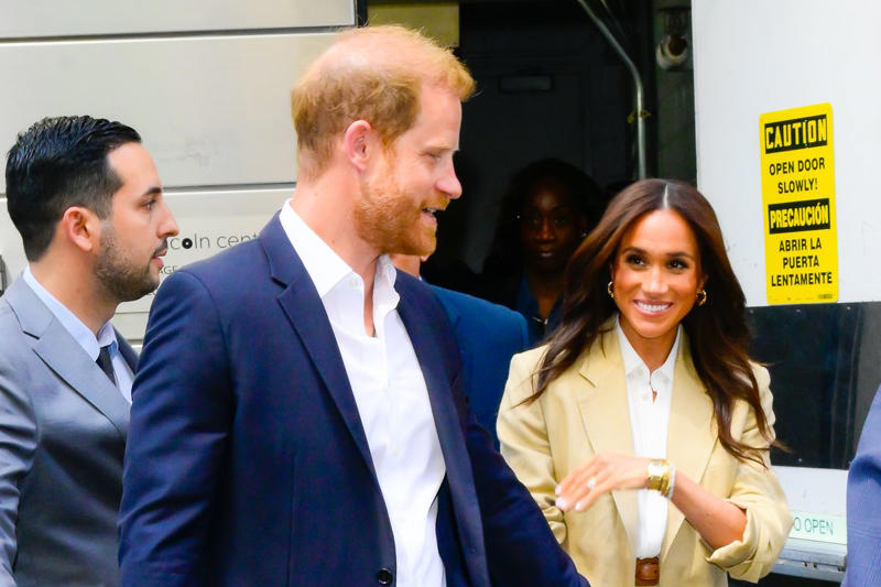 July 2016: Meghan Markle and Prince Harry meet., November 2016: Meghan and Harry go public with their relationship., March 2017: They are seen at Harry’s charity polo match., May 2017: Meghan attends Pippa Middleton’s wedding., August 2017: They celebrate Meghan’s 36th birthday., Nov. 20, 2017: Meghan moves to London., Nov. 27, 2017: They announce their engagement., May 19, 2018: Harry and Meghan celebrate their wedding., October 2018: Meghan is pregnant with their first child., May 6, 2019: Meghan and Harry welcome their son, Archie., January 2020: They step back from their duties as senior royals., March 2020: The family moves to Montecito, California., September 2020: They share their new Netflix deal., November 2020: Meghan announces she had a miscarriage., December 2020: They strike a deal with Spotify., February 2021: Meghan is pregnant again., March 2021: They sit down for a bombshell interview with Oprah Winfrey. , June 2021: Meghan and Harry welcome Lilibet., June 2022: They return to the U.K. for Queen Elizabeth's Platinum Jubilee., September 2022: The couple returns to Windsor Castle again following the Queen's passing. , June 2023: The couple end their Spotify deal., July 2023: A source debunks false breakup rumors., September 2023: They really enjoyed the Beyoncé concert., Late September 2023: The couple went on a secret vacation to Portugal., March 2024: The pair had a date night in Austin., May 2024: The couple visited Nigeria together., May 19, 2024: Meghan and Harry celebrate their sixth wedding anniversary., June 2024: The family skips Trooping the Colour due to not being invited., November 2024: Meghan shares their plans for a family Thanksgiving., December 2024: Prince Harry speaks out on the persistent divorce rumors., April 2025: The couple enjoy a trip to New York City., May 2025: They let loose at a Beyoncé concert.