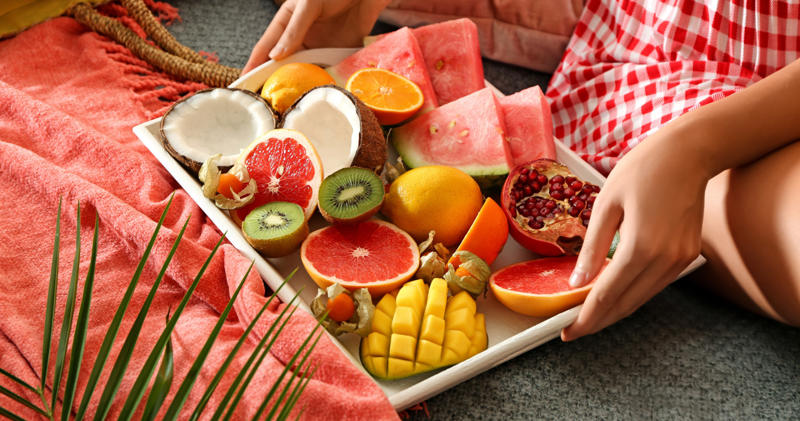 Protein-rich foods, Iron-rich foods, Cacao and cocoa, Matcha tea, Chili peppers, Omega-6 fatty acids, Fruit juice, 'Dirty dozen' fruits, Processed foods