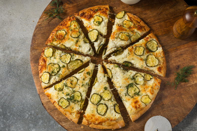 Where did pizza originate?, The first pizza topping, Pickle pizza, USA, Sardine pizza, Italy, Cheeseburger pizza, USA, Caviar pizza, Sweden, Chicken with Catupiry pizza, Brazil, Reindeer meat pizza, Finland, Romeo and Juliet, Brazil, Dessert pizzas, Brazil, Breakfast pizza, Australia, Green peas, Brazil, Squid pizza, Japan, Tandoori chicken pizza, India, Seafood pizza, Italy
