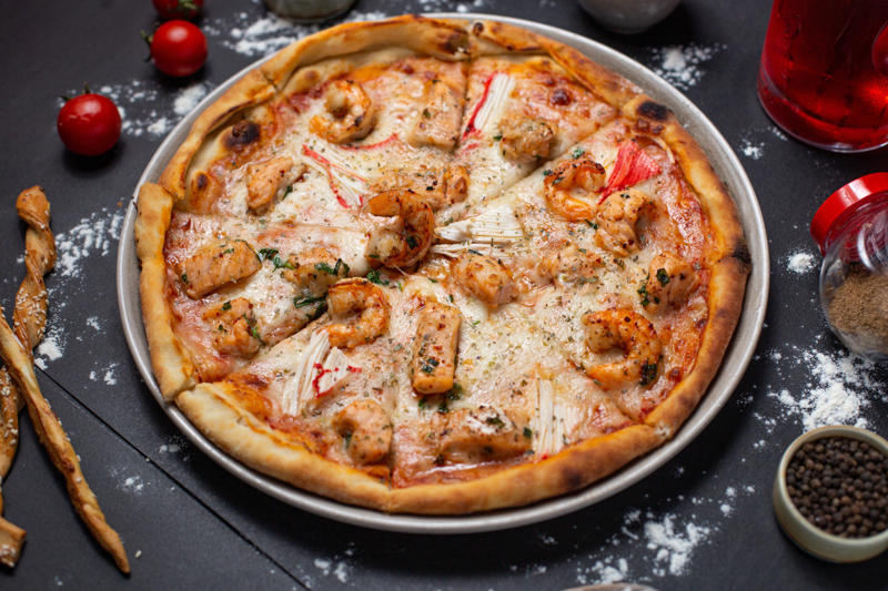 Where did pizza originate?, The first pizza topping, Pickle pizza, USA, Sardine pizza, Italy, Cheeseburger pizza, USA, Caviar pizza, Sweden, Chicken with Catupiry pizza, Brazil, Reindeer meat pizza, Finland, Romeo and Juliet, Brazil, Dessert pizzas, Brazil, Breakfast pizza, Australia, Green peas, Brazil, Squid pizza, Japan, Tandoori chicken pizza, India, Seafood pizza, Italy