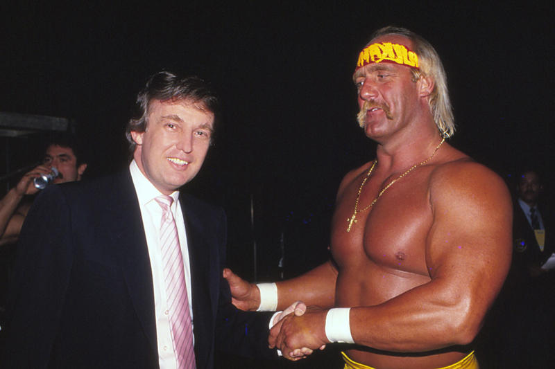 Hulk Hogan wrestles with support 20. Big E, 19. Ron Simmons, 18. Ryback, 17. The Rock, 16. Cesaro, 15. Hulk Hogan, 14. Scott Steiner, 13. The Great Khali, 12. The Big Show, 11. The British Bulldog, 10. The Undertaker, 7. John Cena, 6. Batista, 5. Tony Atlas, 4. Andre The Giant, 3. Bruno Sammartino, 2. Brock Lesnar