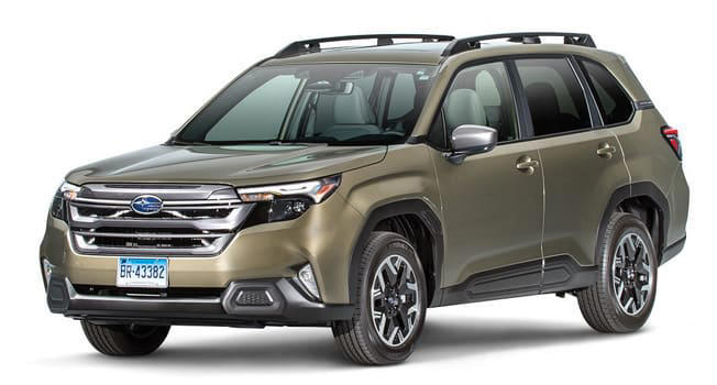 2025 Subaru Forester, 2025 Toyota RAV4, 2025 Subaru Outback, 2025 Honda CR-V, 2025 Subaru Crosstrek, 2025 Toyota RAV4 Hybrid, 2025 Mazda CX-5, 2025 Honda CR-V Hybrid, 2025 Toyota Highlander, 2025 Toyota Highlander Hybrid