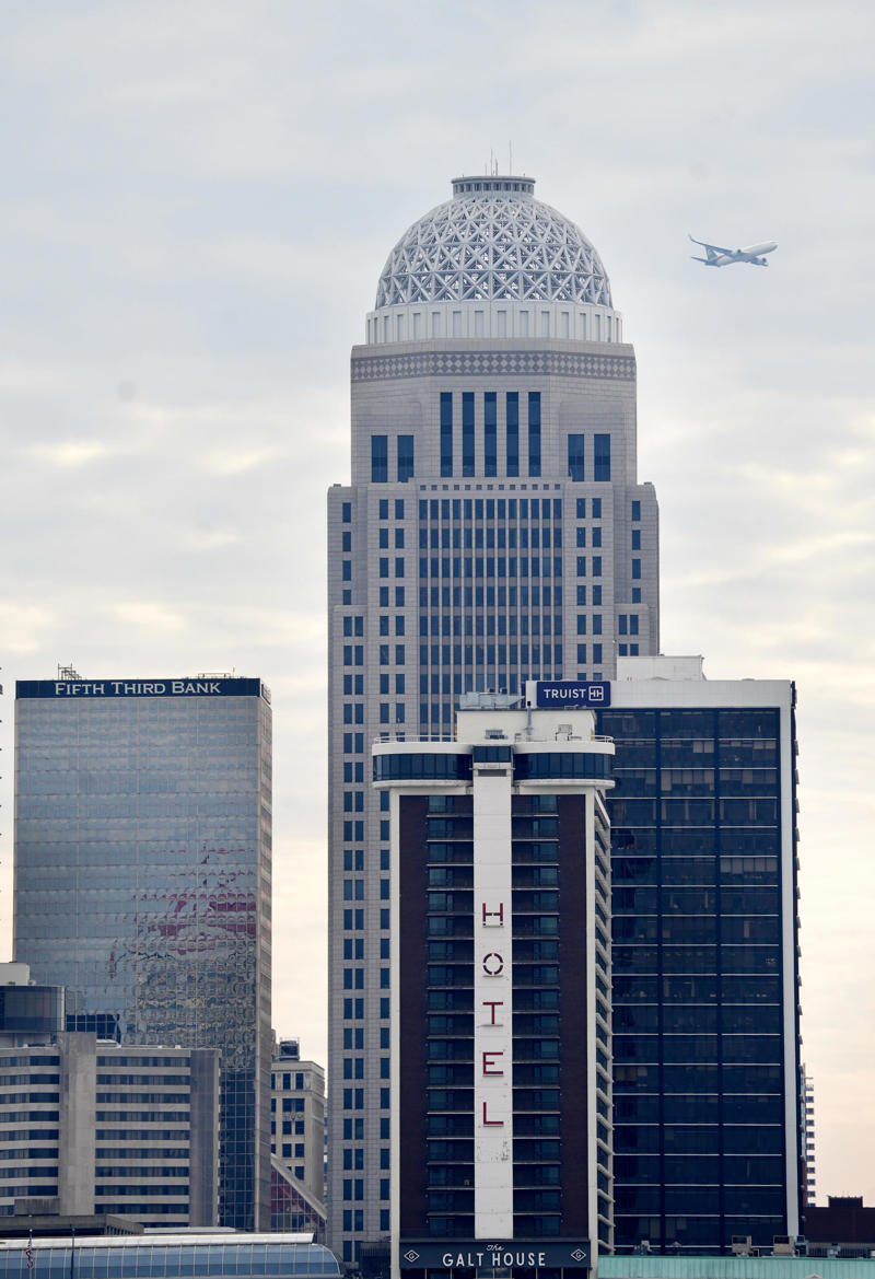 Dome at 'The Mercer Building', KFC test kitchen, Ohio River Islands, The Rathskeller at the Seelbach Hilton, Sauerkraut Cave in E.P. Tom Sawyer State Park , Twin spires at Churchill Downs racetrack
