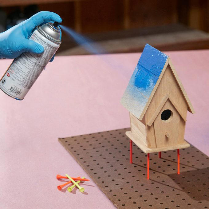 Coffee container, Hose reel, Ice trays, Foam beverage can holders, Use a pool noodle inside a drawer, 5-Gallon buckets, Paper tubes, Toothbrushes, Tennis balls, Milk jugs, Clamshell containers, Pipe insulation, Wine bottle, Gutter garden, Curtain rods, Mesh produce bag, Save your containers, PVC piping, Old clothing, Used or leftover building materials, Old rake, Packing peanuts, Use an old eyeglass case for hardware storage, Gardening tool hack, Wine cork caulk saver, Pop tops, Old sneaker, Bread tabs, Pie plate, Egg cartons, Tape containers, Wine box shoe storage, Garden hose, Old gloves, Three-ring binder spine, Painter’s plastic, Coffee bag ties, To-go coffee cup, Rx bottle for storing fasteners, Tissue box, Peanut butter jars, Golf tees, Bike inner tubes, Grated cheese container, Garment bag, Spray paint organizer, Flexible drainage pipe, Plastic shelving units, Wire mesh fence, Key ring, Toothbrush holder, Cooking cooling racks, Save those caps!, Pet collar, Old trash cans, Tomato cage, Cleaned out grill, Milk crates, Broken laundry basket, Floral water tubes, Drill box reuse, Floor tiles for drawer liners, Paint tray, Fence post, Electrical box, Twist ties, Clothespins, Electrical wire, Golf club covers, Yardstick, Shelf liner, Flowerpot drip pans, Laundry jug watering can, Bucket lids, Cereal box, Coffee carry-all, Bubble wrap®, Rubber chair leg cap, No-slide knee pads, Appliance and tool manuals, Chip clips