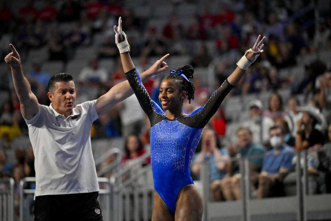 Awesome photos of the elite Florida Gators gymnastics team